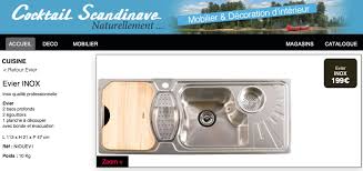 Http Www Cocktail Scandinave Fr Cuisine Evier Htm Double Evier Pour Cuisine Egouttoir Evier Planche A Decouper