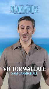 Victor Wallace who plays Sam Carmichael in the MAMMA MIA! tour is reminding  you that MAMMA MIA! is coming to the San Jose Center for the Performing  Arts from December 12