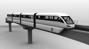3d Sutra Monorail Scomi Rail Train Train Sutra Rail Train