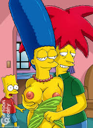 The Simpsons Marge Big Boobs Job - Porn Simpsons Parody
