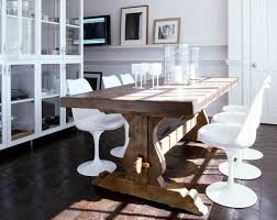 Modern Farmhouse Tables Modern Dining Room Modern White Chairs Modern Farmhouse Table