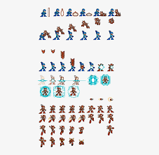 Rush Adapter Megaman Sprite Sheet Transparent Png 427x720 Free Download On Nicepng