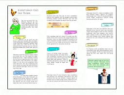 Ibu mengerti dan dapat menjelaskan kembali tentang nutrisi ibu hamil, khususnya contoh menu makan ibu hamil. Leaflet Kebutuhan Gizi Ibu Hamil Bidan Isma