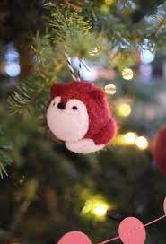 Needle Felting Christmas Ornaments Needle Felted Christmas Needle Felting Projects Needle Felting
