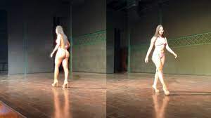 Desfile da modelo Jamile Couto no concurso da Garota Bum bum 2023 