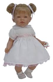 Nines d'onil baby doll toy, gray and blue, soft scented body + accessories. Nines Artesanals D Onil 1510 Celia Doll White Buy Online In Andorra At Andorra Desertcart Com Productid 61749939