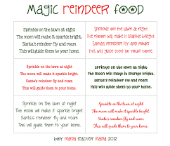 Let the kids sprinkle it outside before bed and santa will know exactly where to come. Boy Mama Last Minute Christmas Fun Magic Reindeer Food Boy Mama Teacher Mama