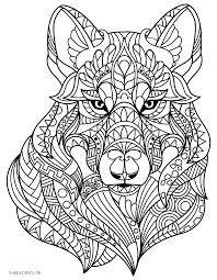 Janbleil ausmalbilder wolf zum ausdrucken malvorlagentv com. Mandala Tiere Und Tier Mandalas