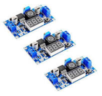 Amazon.com: Stemedu 3PCS LM2596 DC to DC Buck Converter 4 ...