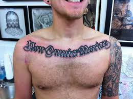 We have 65 free tattoo, script fonts to offer for direct downloading · 1001 fonts is your favorite site for free fonts since 2001 Chest Script Tattoo Quotes Quotesgram