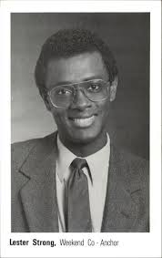 Lester Strong, Weekend Co-Anchor Modern (1970's to Present) Postcard