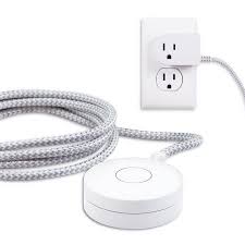 Cordinate Decor 6ft Braided Extension Cord Tabletop Switch 41095 Walmart Com In 2020 Extension Cord Braids With Extensions Plugs