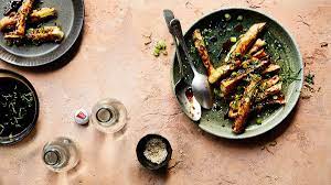 One Word For This Dish Inventive Chef Victor Liong Says The Idea Of Using Eggplant In Long Batons Fried In Crispy Eggplant Red Vinegar Cooking Inspiration