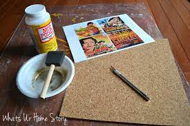 Diy coasters is a fun arts and crafts project for the kids. Diy Cork Coasters Whats Ur Home Story