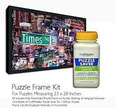 Order a puzzle frame kit for your puzzles. Jigsaw Puzzle Frame Kit For 60cm X 70cm Puzzles Craft Medley Puzzle Saver By Craftmedley Shop Online For Toys In The United States