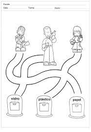 Atividades sobre reciclagem para educação infantil. 70 Atividades De Meio Ambiente Para Educacao Infantil Ver E Fazer