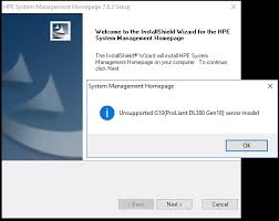 Install The Hpe System Management Homepage On Windows Server 2016 Hpe Dl 380 G10 Server Fault
