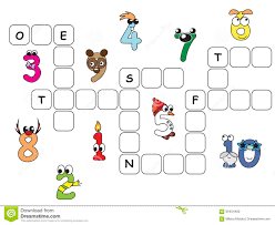 Browse a large selection of kindergarten crossword worksheets at education.com! View 19 Crossword Puzzle Numbers English