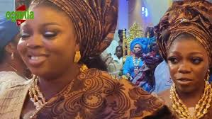 FINALLY...SEGUN OGUNGBE MEET EX WIFE WUNMI AJIBOYE@ ODUNLADE ADEKOLA PARTY 