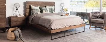 Furniture in the industrial style stresses on usage of a good amount of metal done up in a coarse or unfinished look, usually in black. Industrial Bedroom Furniture Froy Com