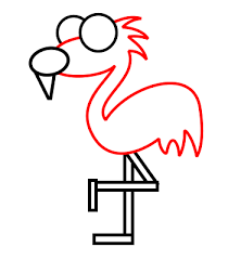 Even you don't have any art and drawing/painting skill, you're able to start doing art and drawing/painting with follow our tutorial. How To Draw A Cartoon Flamingo With A Cool Posture
