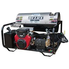 Delux Rk40 5030 Series Gas Powered Hot Water Pressure Washer
