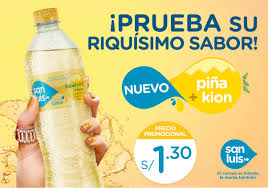 Coca Cola: San Luis vuelve a innovar el mercado peruano con un nuevo sabor:  piña + kion |