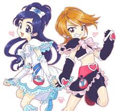 misumi nagisa cure black yukishiro honoka cure white イラスト プリキュア イラスト かわいい