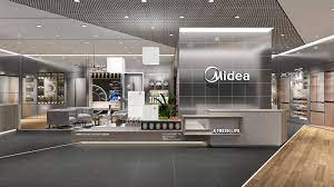Maybe you would like to learn more about one of these? Midea On Behance Shop Interiors Home Appliance Store Seat Design