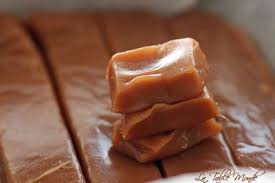Caramels Mous Au Beurre Sale Caramel Mou Recette Caramel Mou Recette Bonbon Caramel