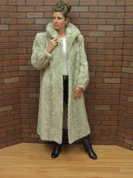 Ladies Real Soft Supple Light Silver Sapphire Grey Gray Mink Fur Coat Md Mink Fur Coat Fur Coat Coat
