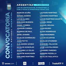Nahuel molina lucero is an argentine footballer who plays as a right back for udinese. Official Argentina S National Team Call Ups To Face Chile And Colombia In The Qualifying Rounds First Call Up For Lisandro Martinez Ajax Jose Luis Palomino Atalanta Nahuel Molina Udinense Cristian Romero Atalanta