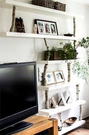 Ideen Fur Skandinavische Birkenrinde Und Birkenstamm Deko Regal Aus Aste In 2020 Shelf Decor Bedroom Decorating Shelves Decor