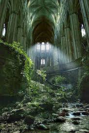 Church In St Etienne France Abandoned Places Abandoned Church Fantasy Landscape
