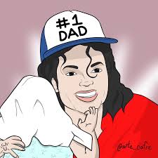 GRACIAS, PAPI-JI! Quizás no eres el padre del hijo de Billie Jean pero  gracias por todo lo que has hecho por mí. #fathersday #youarenotthefather