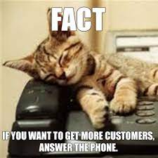 You could answer them in another language, its always funny, especially with telemarketers. Call Handling Best Practices 5 Tips For All Employees