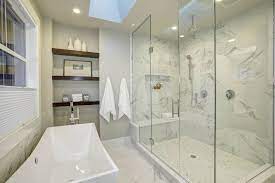 We chose the 48″ x 48″ x 3/4″ fundo ligno. Standard Walk In Shower Dimensions With Photos Upgraded Home