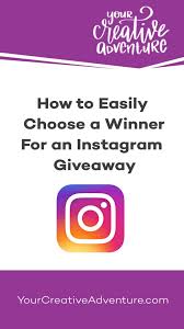 › instagram winner generator free wheel. How To Easily Choose A Winner For An Instagram Giveaway Your Creative Adventure