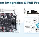 AA-AB32259 2x2W DC 6.5V - 60V I2S Input Pure Digital Audio Amplifier Board - DIPO0