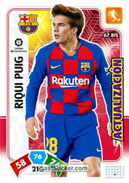 Card 67bis Riqui Puig Panini Liga Santander 2019 2020 Adrenalyn Xl Laststicker Com Valverde harus beri kesempatan untuk riqui puig. card 67bis riqui puig panini liga