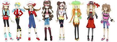 Pokemon Female Protagonist Game New Outfit Female Protagonist Pokemon Pokemon Indigo League