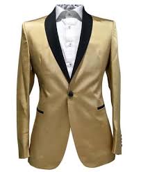 Black And Gold Jacket Men Men Gold Tuxedo Contrast Lapel Black Shawl Collar Black And Gold Prom Suit Gold Tuxedo Jacket Black And Gold Outfit
