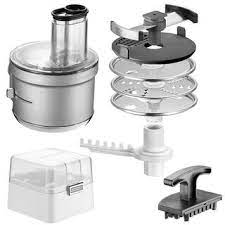Food processor kitchenaid 4 liter in cremefarben mit 12 mm würfelzubehör und zusätzlicher neuen schüssel mit deckel. Kitchenaid Food Processor 5ksm2fpa