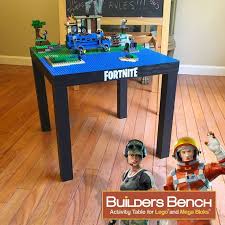 Fortnite Builders Bench Activity Table For Lego Mega Bloks Play Sets Jan Bacik Activity Bacik Bench Bloks Builders Fortni Lego Playset Lego For Adults