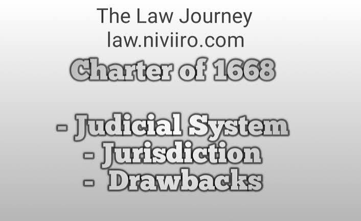 Administration of Justice in Bombay (1668-1726)