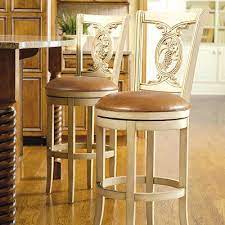 You can leave the natural wood grain showing, or choose chairs. Carved Grapes Swivel Bar And Counter Stools Frontgate Bar Stools Country Stools Counter Stools