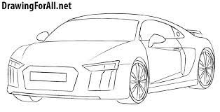 Digitale digi stamps grote ogen pop kleurplaat meisje met. How To Draw An Audi R8 Audi R8 Audi Cool Car Drawings