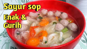 Bumbu rempah mudah didapat di pasar tradisional atau di supermarket. Resep Sayur Sop Enak Dan Gurih Youtube