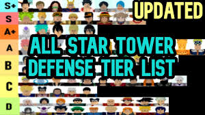 In this wonderful tower defense game, there is one unit from the s + tier list that. All Star Tower Defense Tier List New List Roblox Youtube