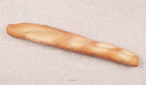 Baguette De Pain Artificiel En Plastique Souffle L 580x80 Mm
